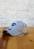 New Era Sporting Kansas City Casual Classic Meshback Adjustable Hat - Grey