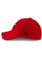 New Era Chicago Bulls Mens Red Team Neo 39THIRTY Flex Hat