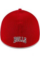 New Era Chicago Bulls Mens Red Team Neo 39THIRTY Flex Hat