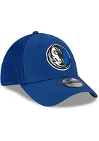 New Era Dallas Mavericks Mens Blue Team Neo 39THIRTY Classic Flex Hat