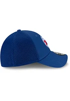 New Era Philadelphia 76ers Mens Blue Team Neo 39THIRTY Flex Hat