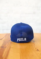 New Era Philadelphia 76ers Mens Blue Team Neo 39THIRTY Flex Hat