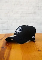 New Era Philadelphia 76ers Mens Black and White Neo 39THIRTY Flex Hat