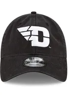 New Era Dayton Flyers and White Core Classic 9TWENTY Adjustable Hat - Black