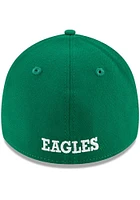 New Era Eastern Michigan Eagles Mens Green Team Classic 39THIRTY Flex Hat