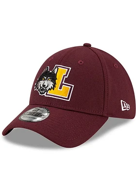 New Era Loyola Ramblers Mens Maroon Team Classic 39THIRTY Flex Hat