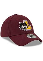 New Era Loyola Ramblers Mens Maroon Team Classic 39THIRTY Flex Hat