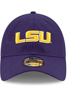 New Era LSU Tigers Core Classic 9TWENTY Adjustable Hat - Purple