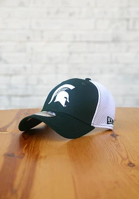New Era Michigan State Spartans Mens Green Team Neo 39THIRTY Flex Hat