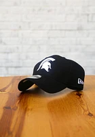New Era Michigan State Spartans Mens Black and White Neo 39THIRTY Flex Hat