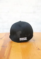 New Era Michigan State Spartans Mens Black and White Neo 39THIRTY Flex Hat