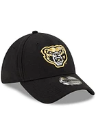New Era Oakland University Golden Grizzlies Mens Black Team Classic 39THIRTY Flex Hat