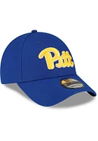 New Era Pitt Panthers The League 9FORTY Adjustable Hat - Blue