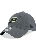 New Era Purdue Boilermakers Core Classic 9TWENTY Adjustable Hat - Graphite