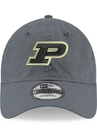 New Era Purdue Boilermakers Core Classic 9TWENTY Adjustable Hat - Graphite