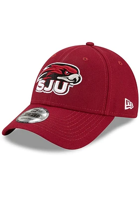 New Era Saint Josephs Hawks The League 9FORTY Adjustable Hat - Maroon