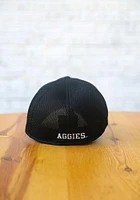 New Era Texas A&M Aggies Mens Black and White Neo 39THIRTY Flex Hat