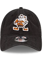 Brownie Cleveland Browns Core Classic 9TWENTY Adjustable Hat - Black