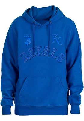 New Era Kansas City Royals Mens Blue Tonal Hood Fashion
