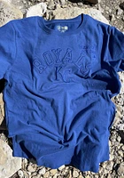 New Era Kansas City Royals Tonal Brushed Short Sleeve T Shirt