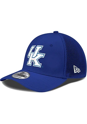 New Era Kentucky Wildcats Mens Blue Team Neo 39THIRTY Classic Flex Hat