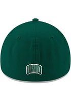 New Era Ohio Bobcats Mens Green Team Classic 39THIRTY Flex Hat