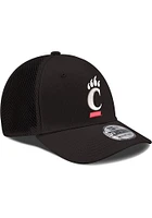 New Era Cincinnati Bearcats Mens Black Team Neo 39THIRTY Flex Hat