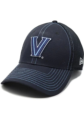 New Era Villanova Wildcats Mens Navy Blue Team Neo 39THIRTY Flex Hat
