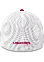 New Era Arkansas Razorbacks Mens Red Team Neo 39THIRTY Flex Hat