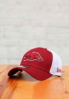 New Era Arkansas Razorbacks Mens Red Team Neo 39THIRTY Flex Hat