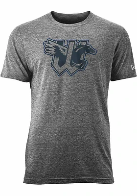 New Era Wichita Wind Surge Grey Pop Outline Short Sleeve T Shirt