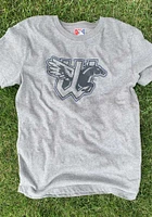 New Era Wichita Wind Surge Grey Pop Outline Short Sleeve T Shirt
