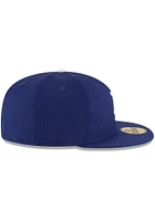 New Era Los Angeles Dodgers Mens Blue World Series Side Patch 59FIFTY Fitted Hat