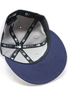 New Era Chicago White Sox Mens Grey Tonal Navy Pop 2005 WS Side Patch 59FIFTY Fitted Hat
