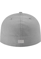 New Era Chicago Cubs Mens Grey Tonal Royal Pop 1907 WS Side Patch 59FIFTY Fitted Hat