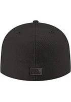 New Era Detroit Tigers Mens Black Tonal Orange UV Cooperstown 59FIFTY Fitted Hat