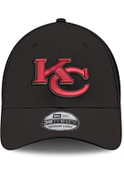New Era Kansas City Chiefs Mens Black Elemental Neo 39THIRTY Flex Hat