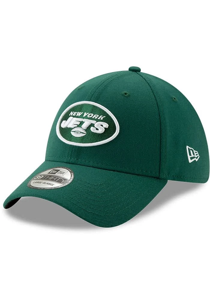 New Era York Jets Mens Green Team Classic 39THIRTY Flex Hat