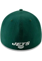 New Era York Jets Mens Green Team Classic 39THIRTY Flex Hat