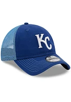 New Era Kansas City Royals Blue JR Team Fronted 9TWENTY Youth Adjustable Hat