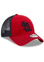New Era St Louis Cardinals Red Cooperstown JR Team Fronted 9TWENTY Youth Adjustable Hat
