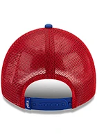 New Era Philadelphia 76ers Blue JR Team Fronted 9TWENTY Youth Adjustable Hat