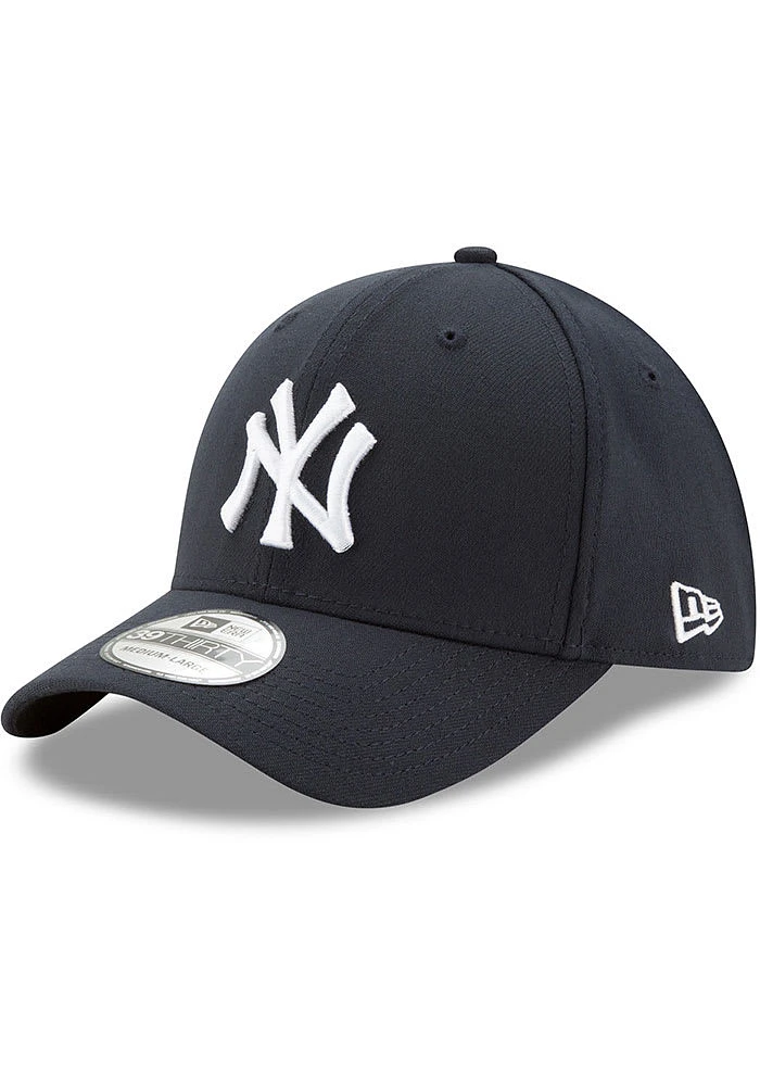 New Era York Yankees Mens Navy Blue Game Team Classic Flex Hat