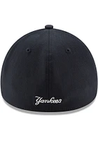 New Era York Yankees Mens Navy Blue Game Team Classic Flex Hat