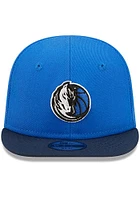 New Era Dallas Mavericks Baby My 1st 9FIFTY Adjustable Hat - Blue