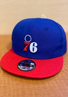 New Era Philadelphia 76ers Baby My 1st 9FIFTY Adjustable Hat - Blue