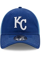 New Era Kansas City Royals Blue JR Team Fronted 9TWENTY Adjustable Toddler Hat