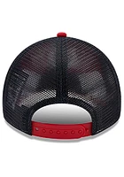 New Era St Louis Cardinals Red Cooperstown JR Team Fronted 9TWENTY Adjustable Toddler Hat