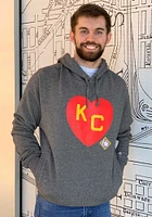New Era Kansas City Monarchs Mens Black KC Heart Fashion Hood
