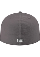 New Era Detroit Tigers Mens Graphite 59FIFTY Fitted Hat